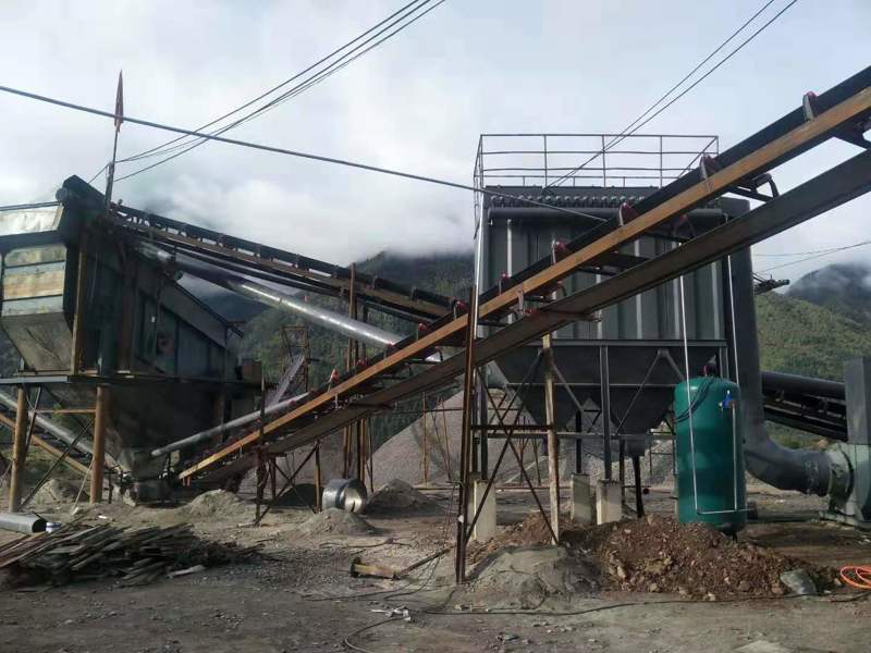 制砂機(jī)生產(chǎn)線除塵器 制砂機(jī)生產(chǎn)線除塵器